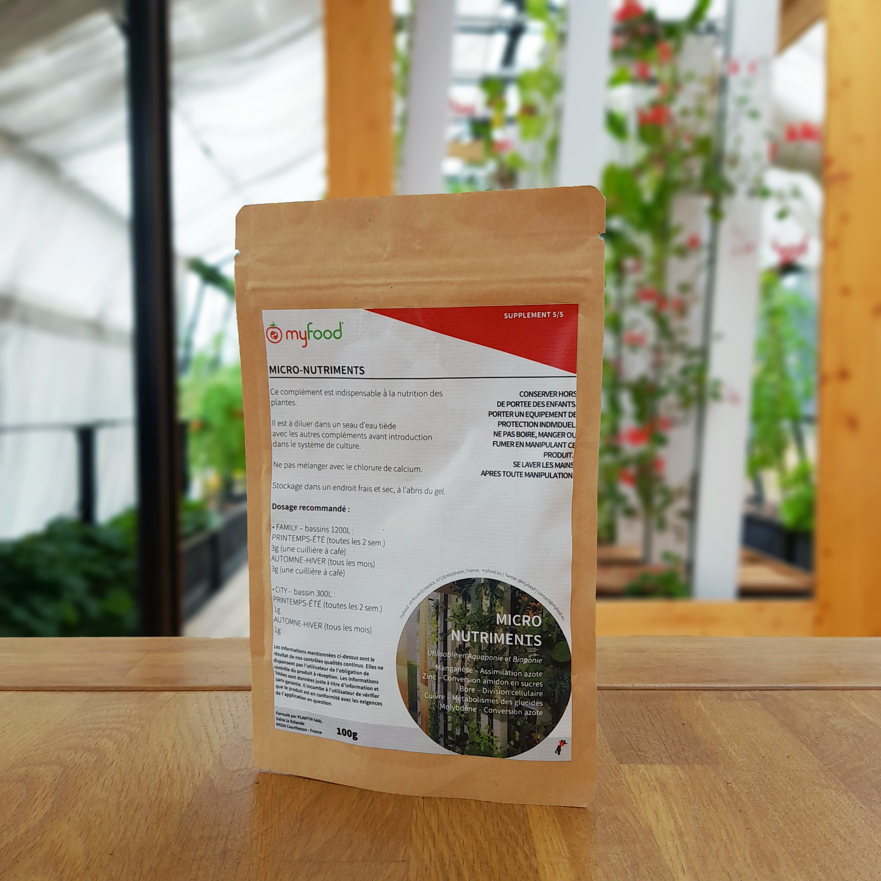 Micronutriments (100g)