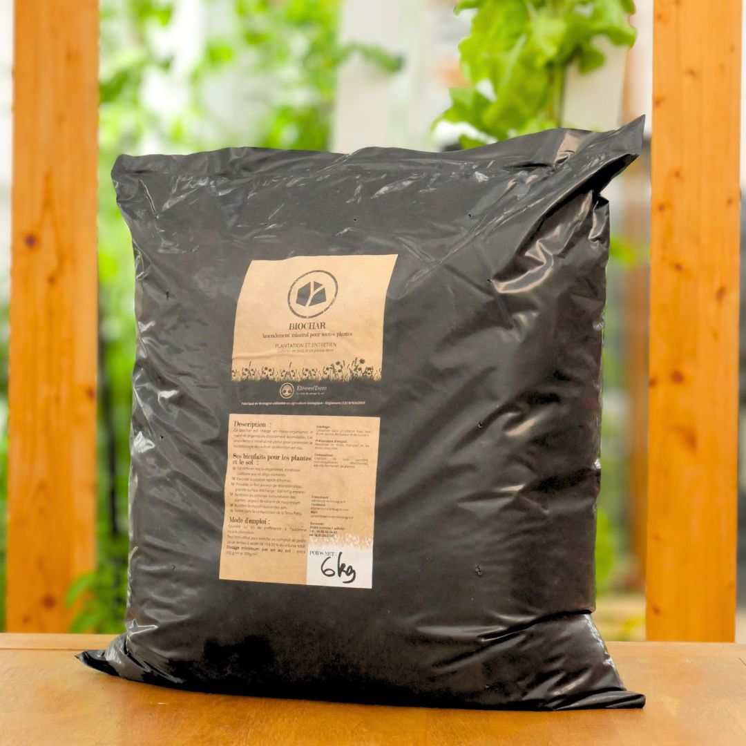 Biochar Soil Amendment – 6 kg Bag