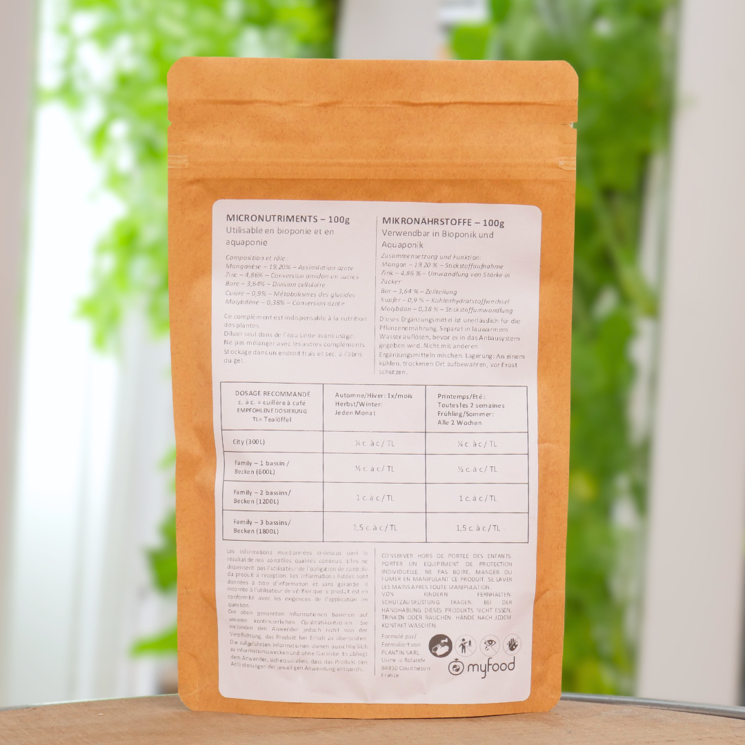 Spurenelemente – Mikronährstoffe 100 g