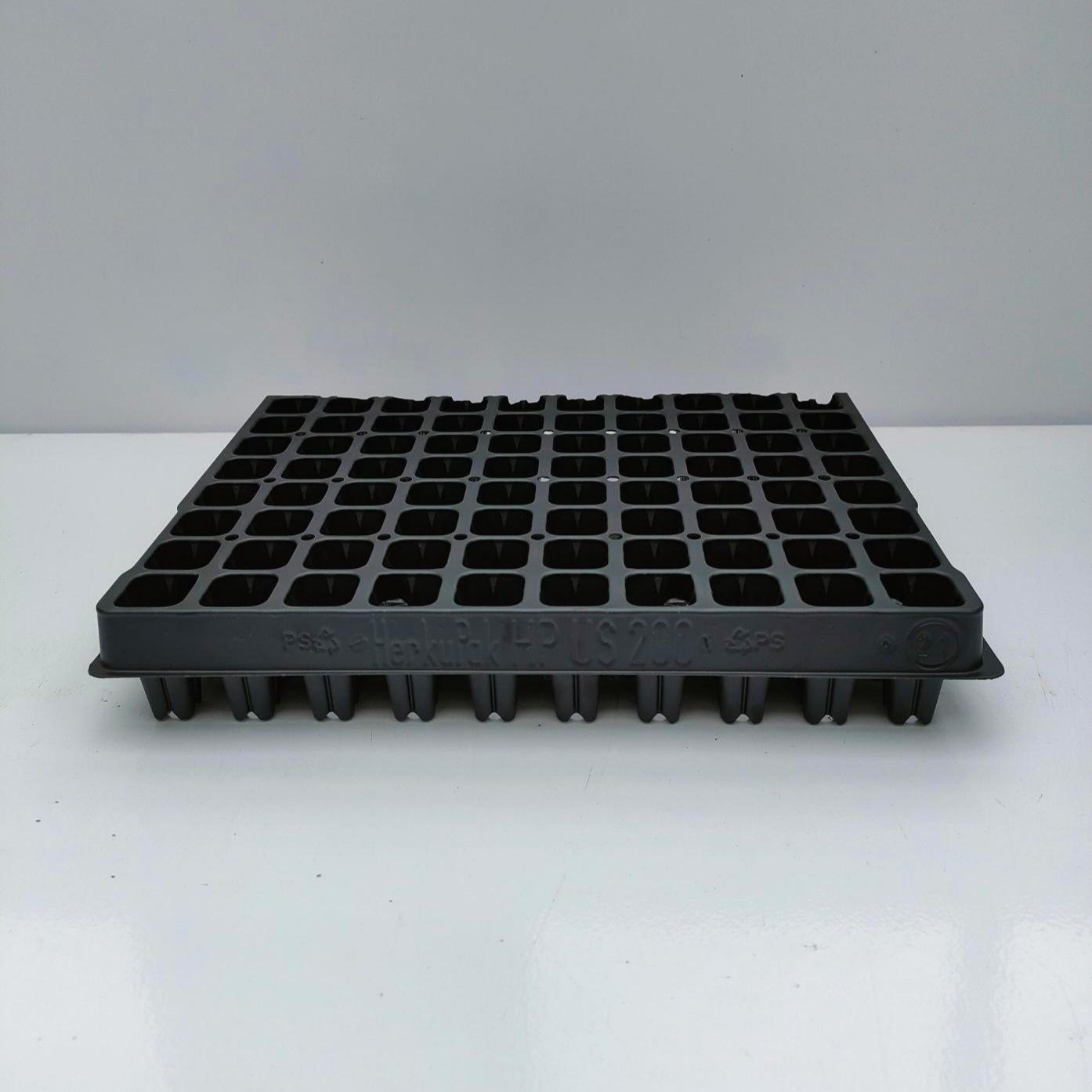 Tray for polycomposite substrate - 80 clods