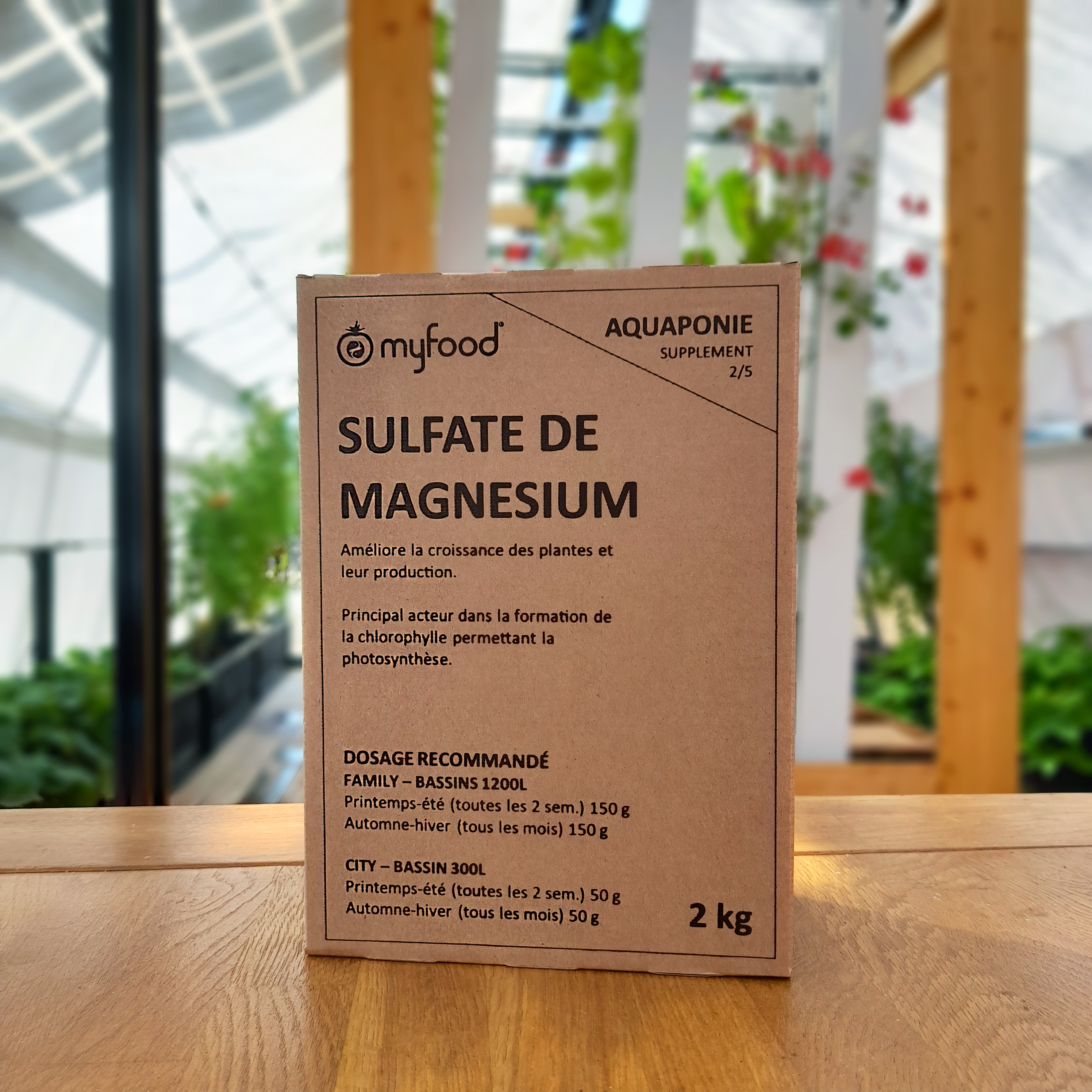 Sulfate de magnésium (2kg)